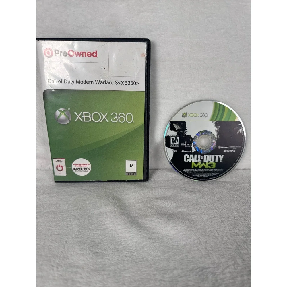 Activision Call of Duty Modern Warfare 3 Xbox 360 Good FPS Shooter MW3